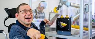 Roboter-Assistenz im WerkHUS