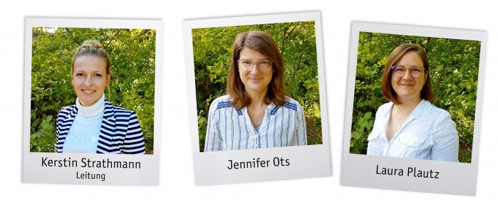 Gruppenfoto: Stabsstelle Presse und Kommunikation