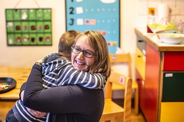 Jonte und seine Mutter